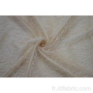 Tissu en dentelle Shiner en polyester